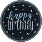 SVARTE HAPPY BIRTHDAY TALLERKENER thumbnail