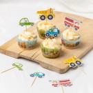 BILER / KJØRETØY PYNT TIL KAKER OG CUPCAKES thumbnail