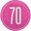 ROSA HELIUMBALLONG TIL 70-ÅRSDAG thumbnail
