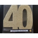 GULLGLITRENDE BORDDEKORASJON 40 (B-VARE) thumbnail