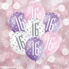 BALLONGER TIL 16-ÅRSDAG (illustrasjonsbilde) thumbnail