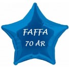 BLÅ FOLIEBALLONG MED EGET NAVN OG ALDER thumbnail