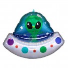 ALIEN UFO SUPERSHAPE FOLIEBALLONG thumbnail