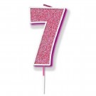 KAKELYS 7 - glitter rosa thumbnail