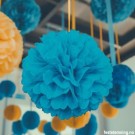 STOR TURKIS POM POM PYNT (illustrasjonsbilde) thumbnail