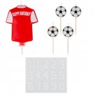 FOTBALL KAKELYS MED EGEN BURSDAGSALDER thumbnail