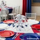 BORDDEKORASJON MED STJERNER (illustrasjonsbilde) thumbnail