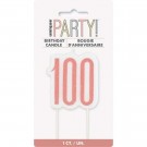 ROSÉGULLFARGET KAKELYS TIL 100-ÅRSDAG thumbnail