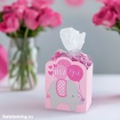 GODTEBOKSER TIL DÅP OG BABY SHOWER (illustrasjonsbilde) thumbnail