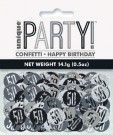 KONFETTI TIL 50-ÅRSDAG (black glitz) thumbnail