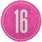ROSA FOLIEBALLONG TIL 16-ÅRSDAG thumbnail