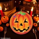 PAPPTALLERKENER TIL HALLOWEEN SELSKAP (illustrasjonsbilde) thumbnail