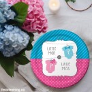 TALLERKENER TIL BABY AVSLØRINGSFEST (illustrasjonsbilde) thumbnail