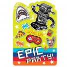 GAMING PARTY INVITASJONER (8-pk) thumbnail