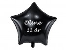 FOLIEBALLONG MED EGET NAVN OG ALDER thumbnail
