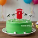FOTBALLDRAKT KAKELYS (illustrasjonbilde) thumbnail