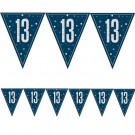 BLÅ BANNERFLAGG 13 ÅR thumbnail