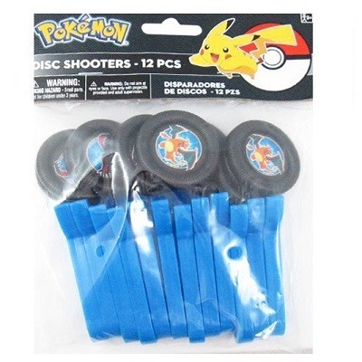 POKEMON DISC SHOOTERS (12-pk)