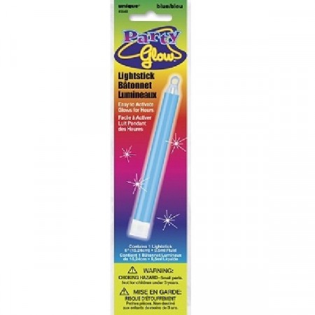 BLÅ SELVLYSENDE GLOW STICK