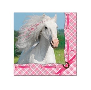 WHITE HORSE SERVIETTER
