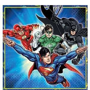 JUSTICE LEAGUE SERVIETTER