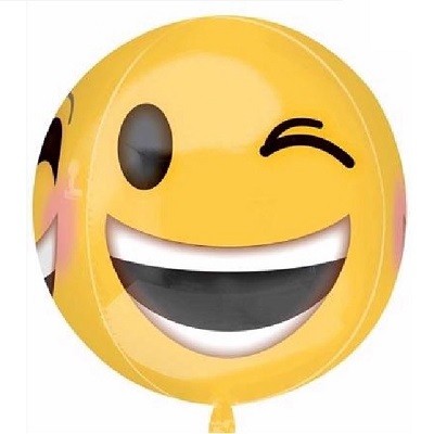 SMILEY ORBZ BALLOON