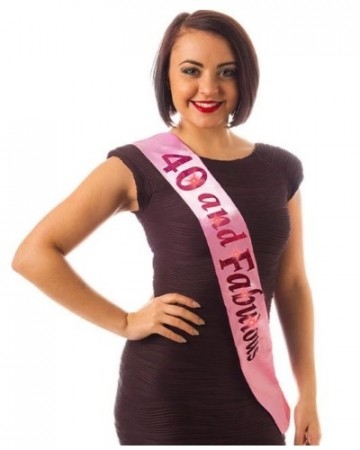 FLASHING 40 AND FABULOUS SASH