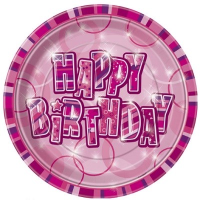 ROSA HAPPY BIRTHDAY TALLERKENER