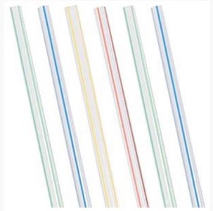 STRIPET SUGERØR (100-pk)