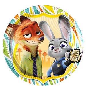 ZOOTROPOLIS TALLERKENER