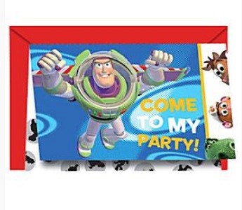 TOY STORY 3 INVITASJONER