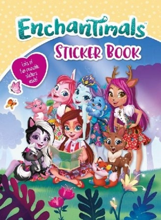 ENCHANTIMALS TEGNE- OG KLISTREMERKEBOK