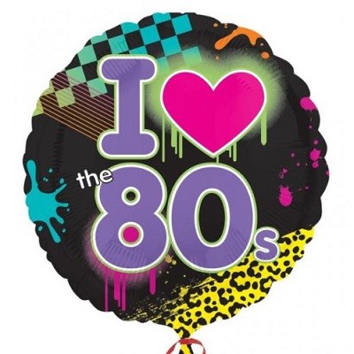 I LOVE THE 80´s FOLIEBALLONG