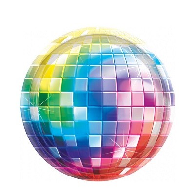 DISCO FEVER DESSERT TALLERKENER