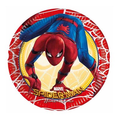 SPIDER MAN MEDIUM TALLERKENER