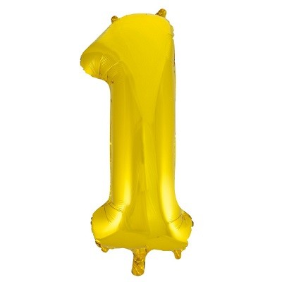XL GULLFARGET FOLIEBALLONG 1