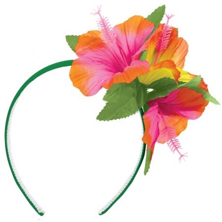 HÅRBØYLE MED HIBISKUS BLOMST