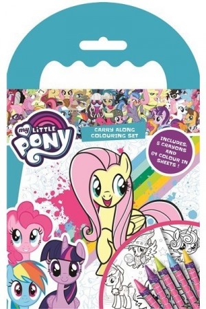 MY LITTLE PONY CARRY ALONG TEGNESETT