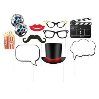 HOLLYWOOD PHOTO BOOTH PROPS