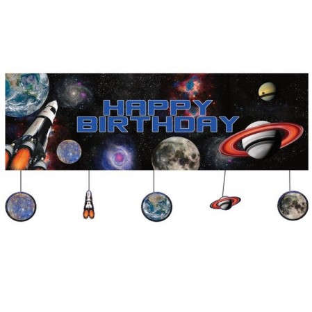 STORT SPACE BANNER MED HENGEMOTIV