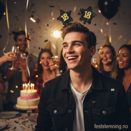 STJERNE HÅRBØYLE 18 ÅR