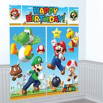 SUPER MARIO BROTHERS SCENE