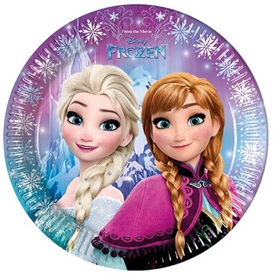 DISNEY FROST NORDLYS TALLERKENER