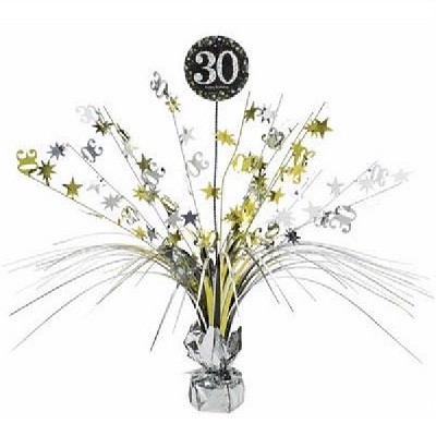 GOLD SPARKLING CELEBRATION BORDDEKORASJON 30