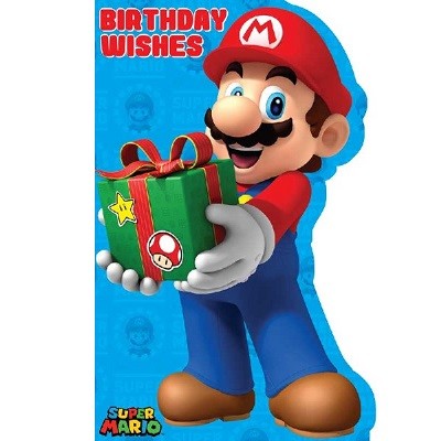 STORT SUPER MARIO BURSDAGSKORT