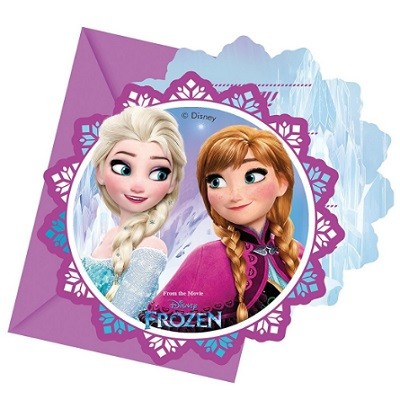 DISNEY FROST NORDLYS INVITASJONER