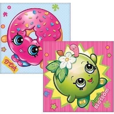 SHOPKINS SERVIETTER