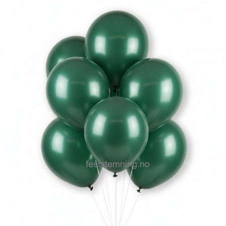 GRØNNE BALLONGER - PERLE (10-pk)