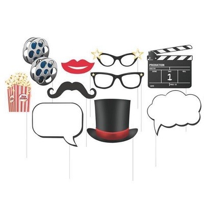 HOLLYWOOD PHOTO BOOTH PROPS