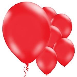 RØDE BALLONGER (10-pk)
